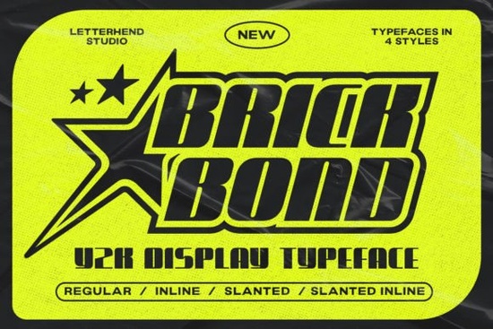Brick Bond Font